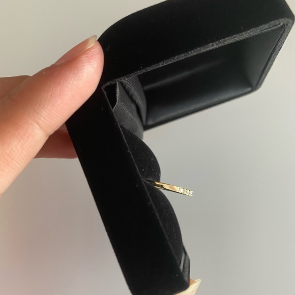 Sold on IG Half eternity ring 18K; 0.15ct (12 natural dia) - Picture 12 of 14